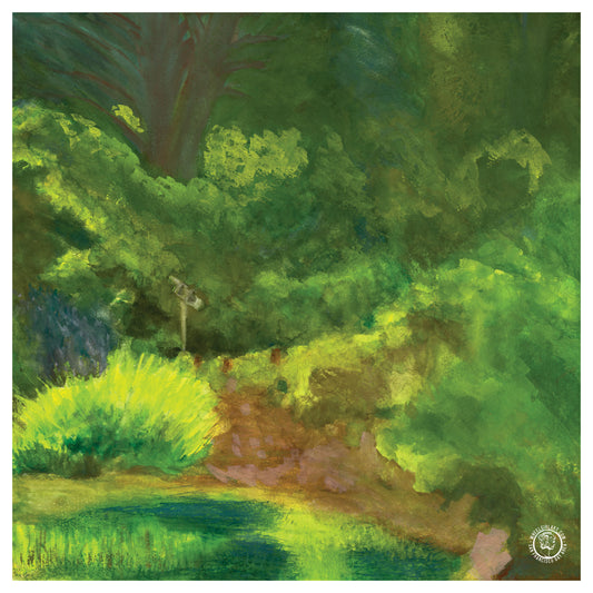 Wheelgirlart Afternoon Walk HD ChromaLuxe® ALUMINUM PHYSICAL PRINT