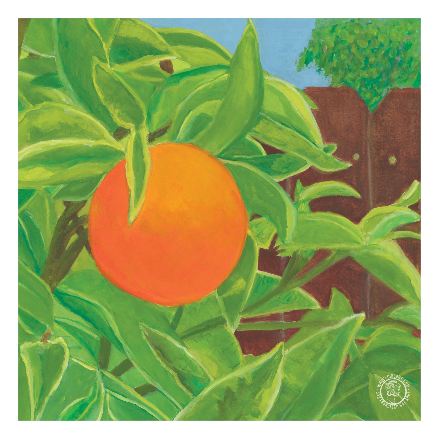 Orange Tree PHYSICAL PRINT